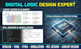 do digital logic design, dld, verilog, vhdl, circuits, fpga lab tasks d projects