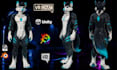 do custom vrchat avatar 3d furry avatar vrc vtuber model physbones, expression