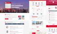 build event website,event management ticket booking website,conference website