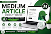 professionally promote your medium article for better visibility