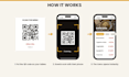 design a digital qr code menu for your restaurant or café