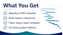 plan and optimize your construction or utility project schedule