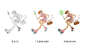 draw custom character illustrations
