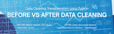clean, analyze and preprocess your data using python and excel