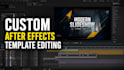 edit and customize any after effects template professionally