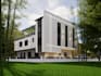 render realistic exterior of the building