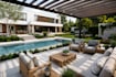 create front yard, backyard, home garden pool landscape design and planning