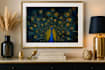 create custom dark luxury wall art