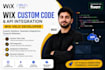 do wix custom code and api integration using wix velo developer