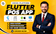 flutter pos app, full stack saas development, pos developer