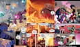 comic book illustration, comic page, graphic novel, webcomic as comic artist