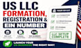 do US llc formation, registration and ein number