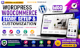 design wordpress woocommerce store setup and customization