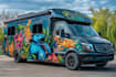 design modern car, van wrap design