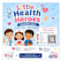 create educational health coloring books for kids