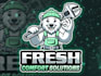 create a custom air conditioning and cooling company logo