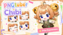 create cute chibi png tuber avatar for streaming