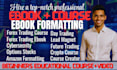 create forex trading course content, forex ebook writing PPT, forex video course