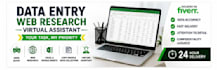 do accurate data entry, and virtual assistant tasks