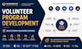 develop volunteer programs for nonprofits and ngos