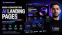 build a modern landing page with ai that converts