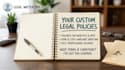 write professional privacy policy and terms and conditions