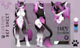 draw furry reference sheet nsfw furry art oc character design reference sheet