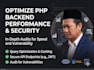 fix PHP backend errors, troubleshoot script, or integrate API