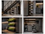 interior design and 3d visualization for tiny house space optimization