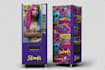 design unique vending machine wrap
