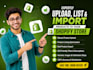 expertly upload, list, and import products to your shopify store