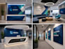 create interior design 3d rendering  3d visualization for reception office