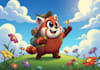 design a cartoon character