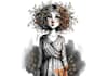 create digital art with pen and ink illustration