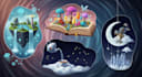 draw a surrealist or fantasy illustration