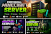 setup and configure your minecraft server professionally