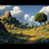 make a environment concept art and background