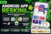 reskin android app, codecanyon app reskin with admob integration
