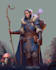 create epic dungeons and dragons character illustrations
