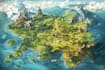 draw a wonderful custom fantasy map