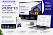 develop a modern website with a free project proposal
