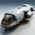 create sci fi spaceship art and futuristic illustrations