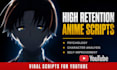 write anime psychology and character analysis youtube scripts