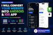 convert your responsive website into android and ios app