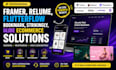 create framer relume flutterflow bookmark strikingly glide ecommerce website