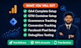 setup ga4 e commerce tracking and google tag manager via gtm