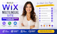 build wix multilingual website with translations and seo setup website migration