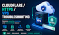 fix dns, SSL, nginx, cloudflare and website access issues