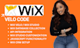 redesign, and develop your wix website with custom velo and API integration