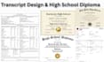 design college, high school, university transcript, diploma and ged certificate
